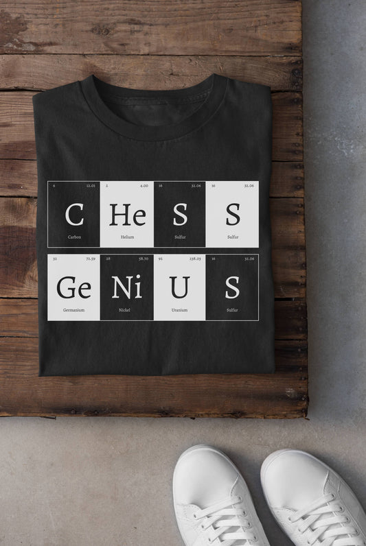 Chess Genius in Atomic Symbols - Kids t-shirt