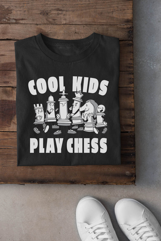 Cool Kids Play Chess - Kids t-shirt